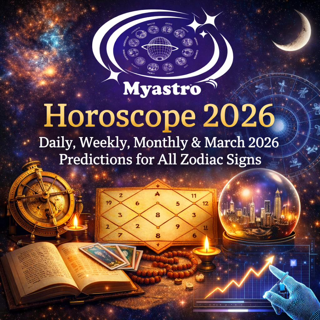 Horoscope 2026: Daily, Weekly, Monthly & March 2026 Predictions for All Zodiac Signs – Powered by MyAstro