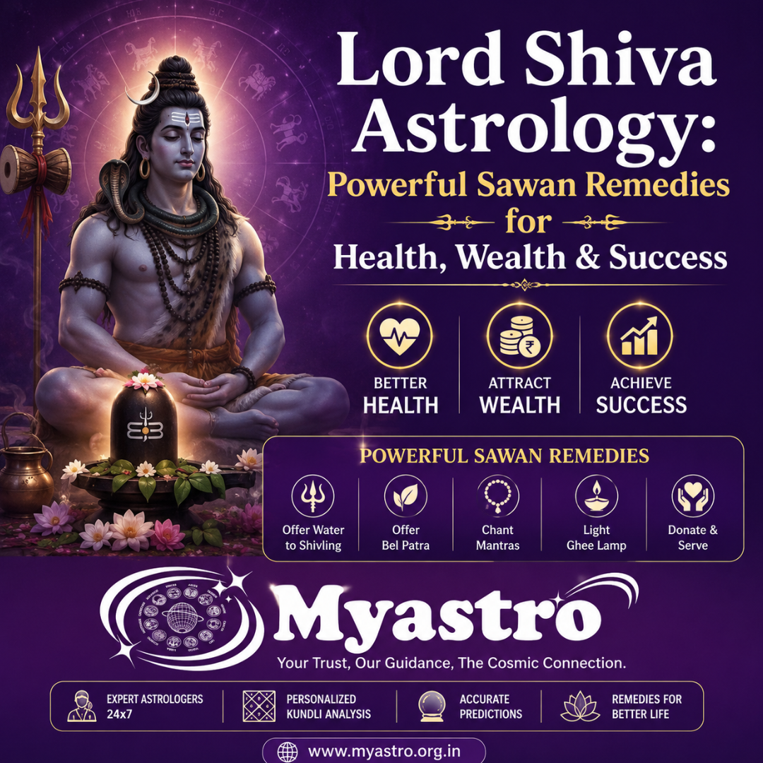 Lord Shiva Vedic Astrology: Powerful Sawan Remedies for Health, Wealth & Success