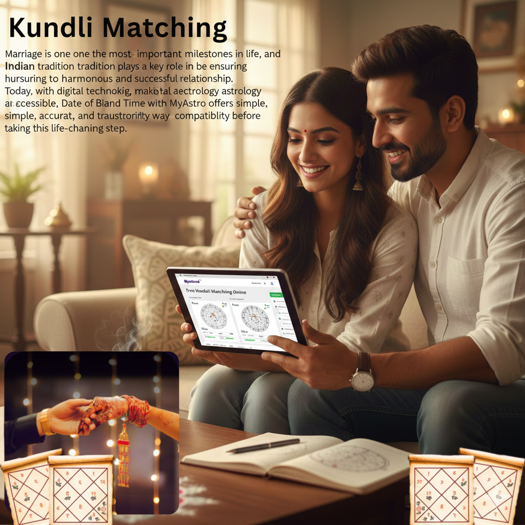 Free Kundali Matching Online by Date of Birth and Time – MyAstro
